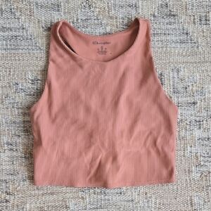 Champion Women's Ribbed Tank Top - Coral